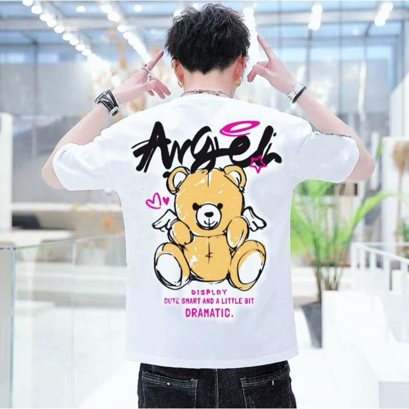 BAJU KAOS DISTRO SAMURAI IMORTAL TERBARU / TSHIRT PRIA / BAJU HITAM POLOS PRIA RIDER/BAJU KAOS