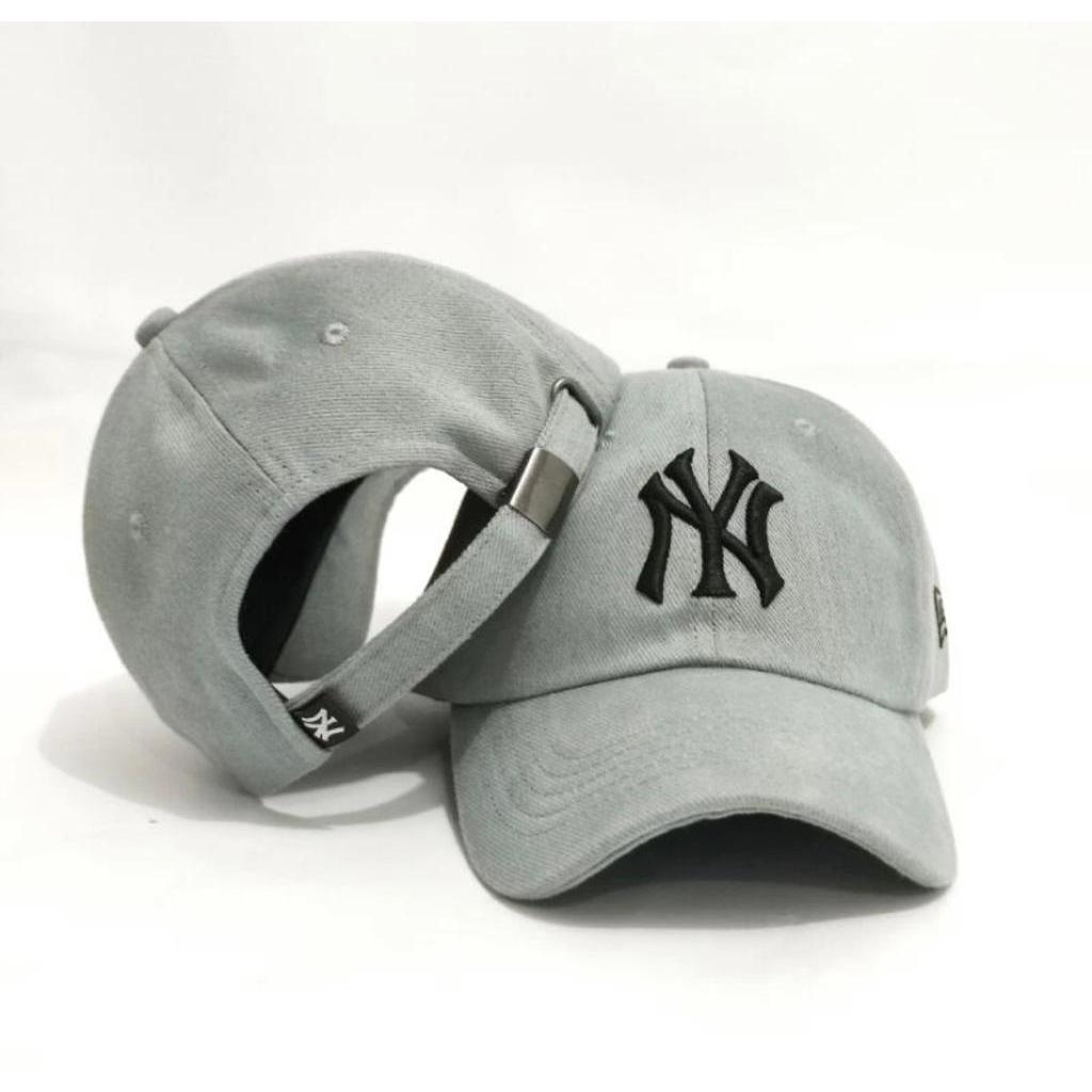 Topi Baseball NY MLB Classic Fullgray Cap Denim Premium