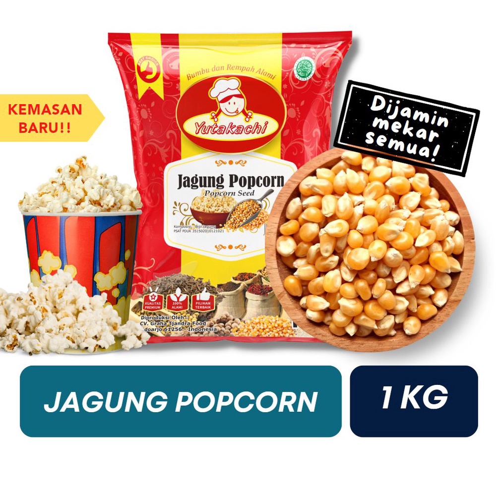 

Harga Obral➠ Jagung Popcorn Super 1Kg Mentah Yutakachi / Jagung Popcorn Mentah Kiloan / Jagung Berondong Super / Pusat Bumbu czgpn