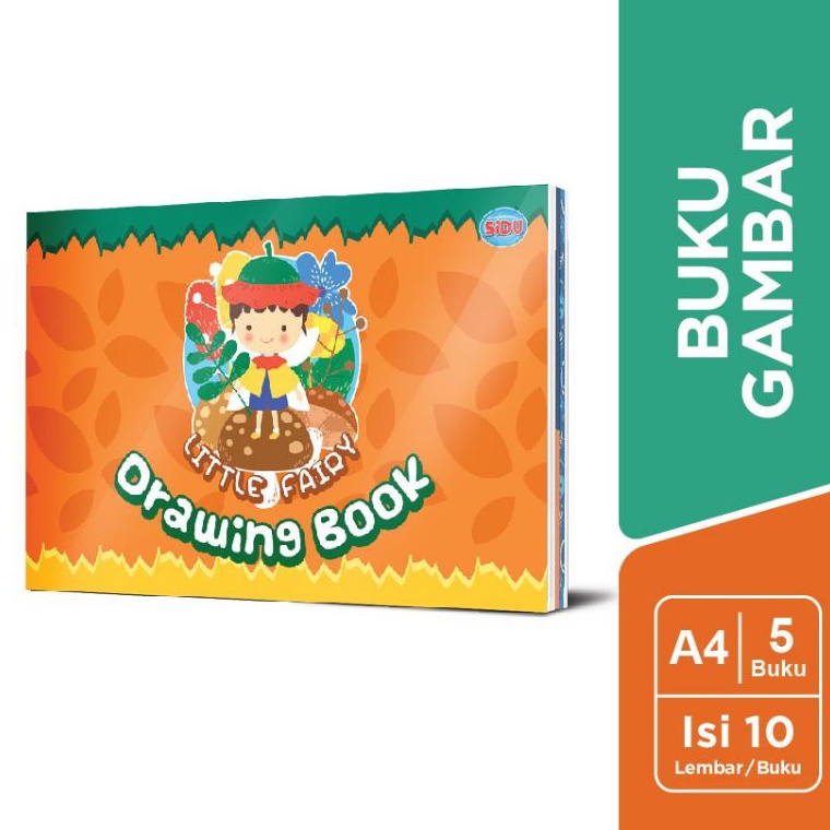 

44 Buku Gambar A4 Sinar dunia / (1pak/5buku) 79