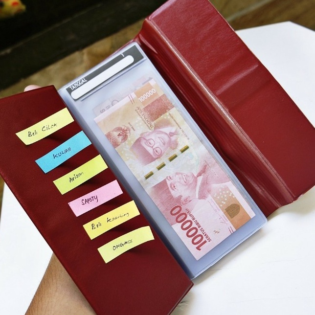 Pesta Belanja Dimulai Sekarang! Dompet Viral Dompet pintar wallet organizer pengatur keuangan bulana