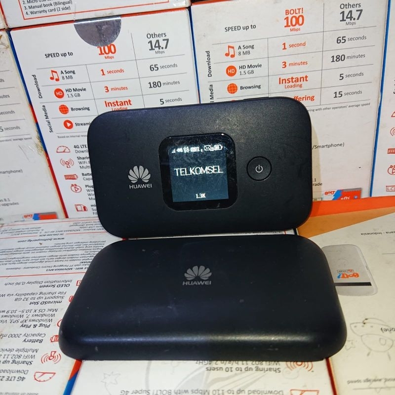 Modem Wifi HUAWEI E5577-320 Max 2 Mifi Slim2 Unlock Alloprator 4G LTE B1'B3'B5'B8'B40 No Port Antena