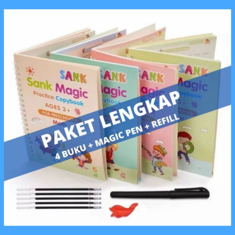 

Best Terlaris⁎ Buku Edukasi Sank Magic (PAKET 4 BUKU) Free Alat Tulis 8jh9v