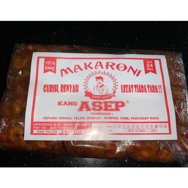 

[⁑X91&] Makaroni Kang Asep Pedas 1 Pack isi 24 pcs Order Now