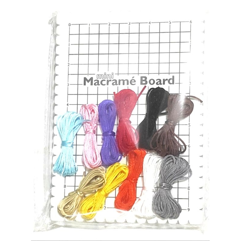 Macrame Kit Set - Macrame Board - Macrame Cord - Benang Macrame - Papan Macrame