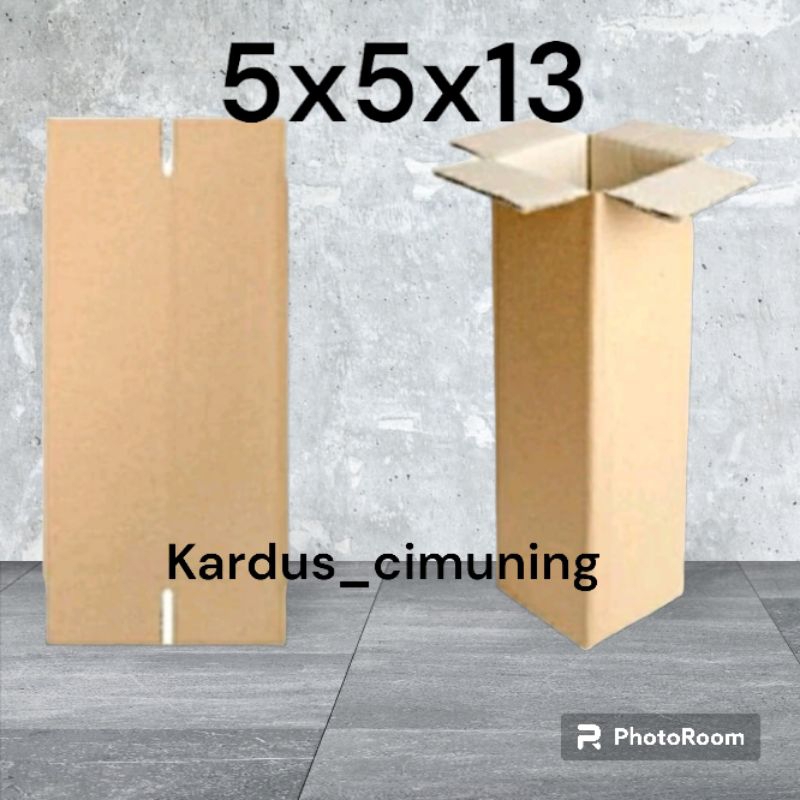 

kardus box packing 5x5x13