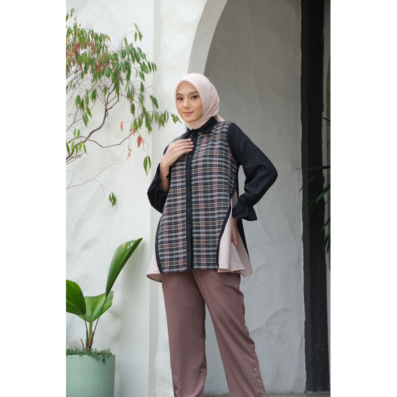 Pakaian kemeja wanita BALYA TOP by DYA ID