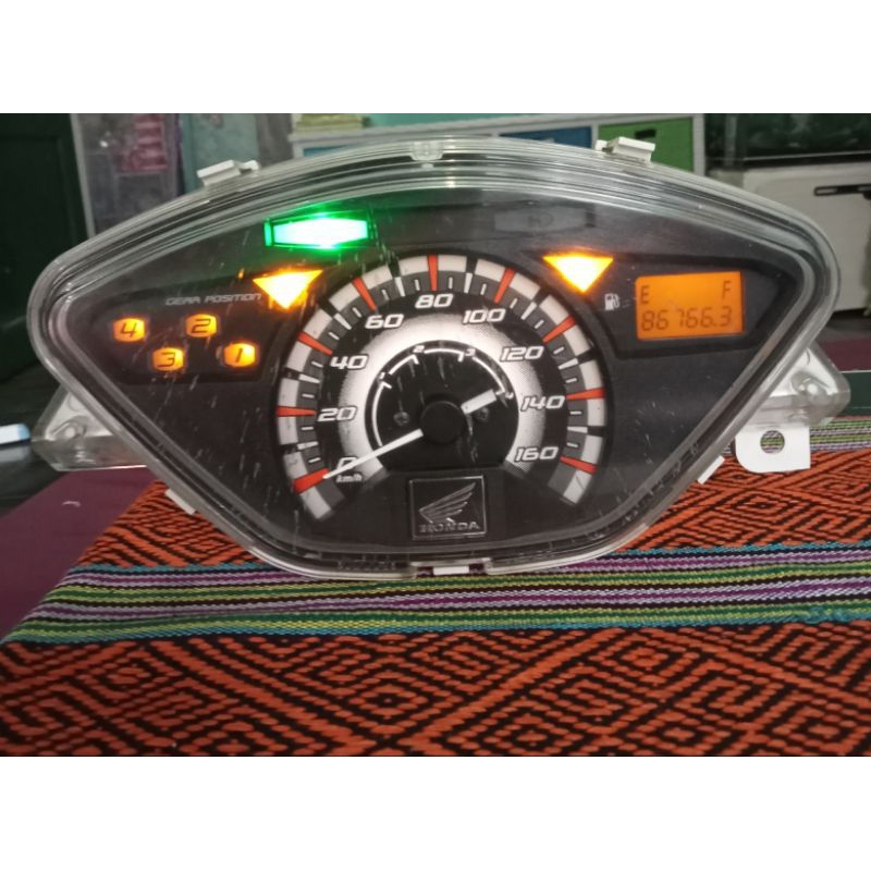 Spedometer/Spidometer original copotan motor Supra X125 2008(Double disk/betmen)