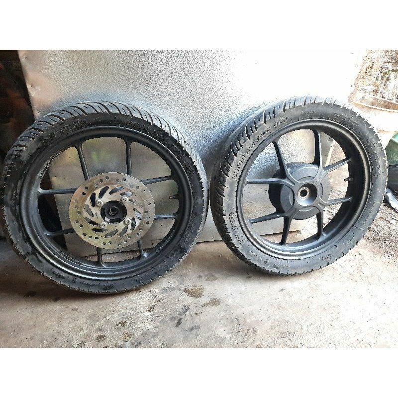 VELG VELEK RACING HONDA BEAT DELUXE GENIO DEPAN BELAKANG