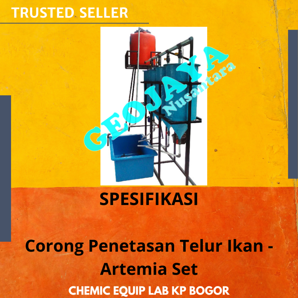 Corong Penetasan Telur Ikan - Artemia Set