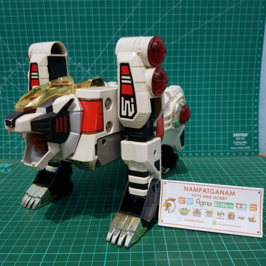 ORI BANDAI MEGAZORD POWER RANGER RANGERS MYGHTY MORPHIN WHITE TIGER