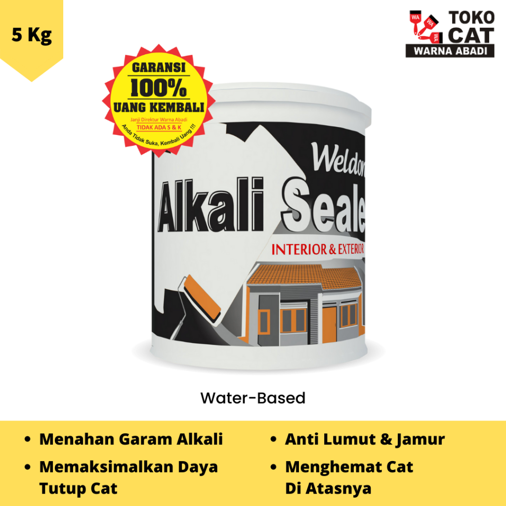 CAT DASAR WELDON ALKALI SEALER KEMASAN 5 KG