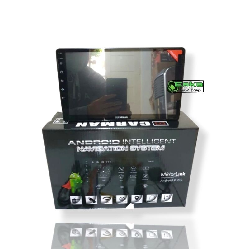 Headunit android Carman 9 inch Memory 2/32GB