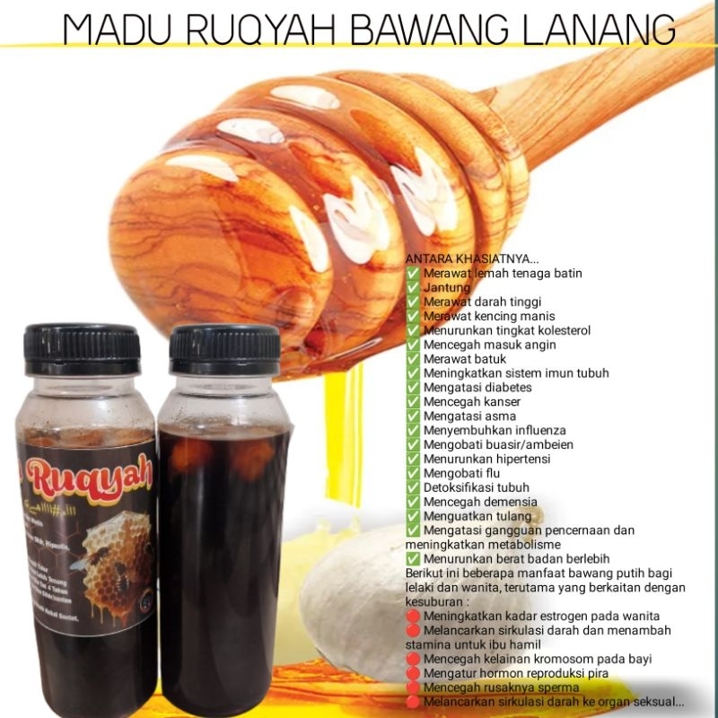 

Madu ruqyah bawang tunggal