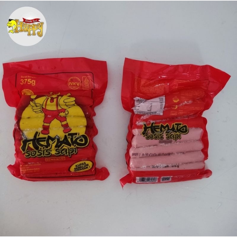 

Hemato Sosis Sapi Beku Frozen 375 gr