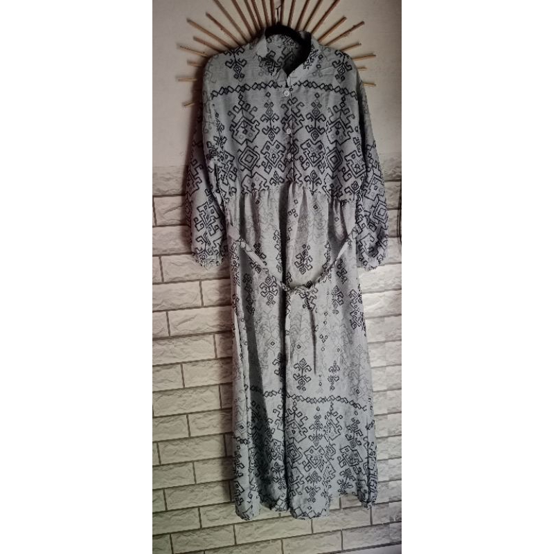 Gamis kringkel etnik gamis kringkel yoryu baru