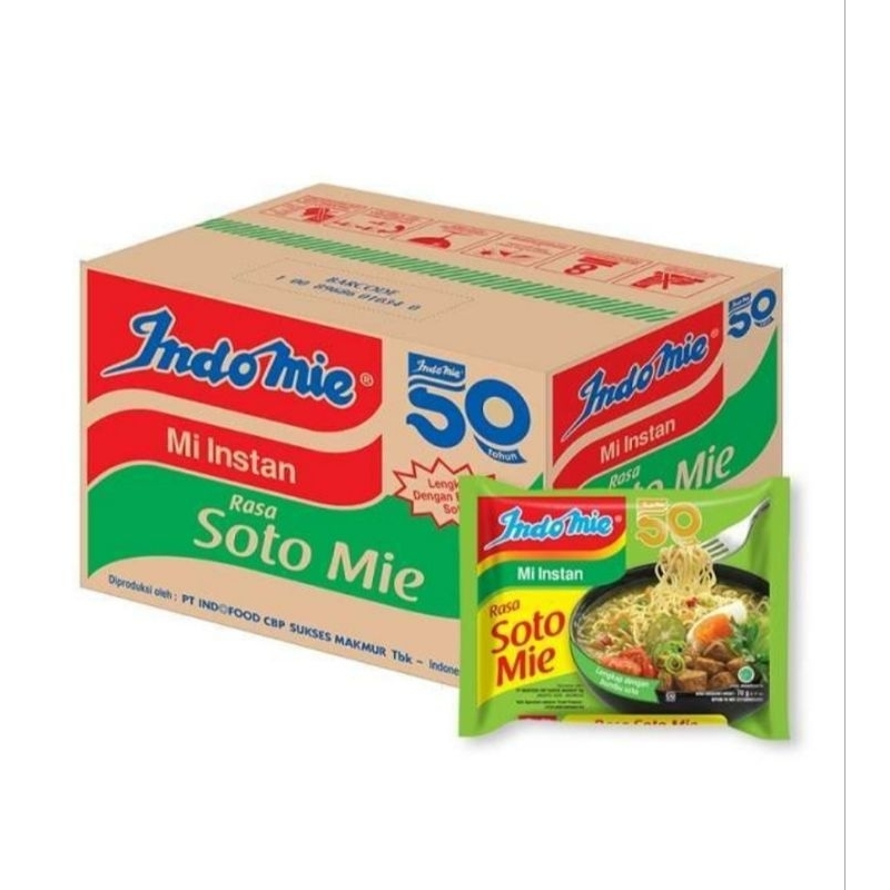 

Mie Indomie Soto / Mie Indomie Ayam Bawang 1dus 40pcs
