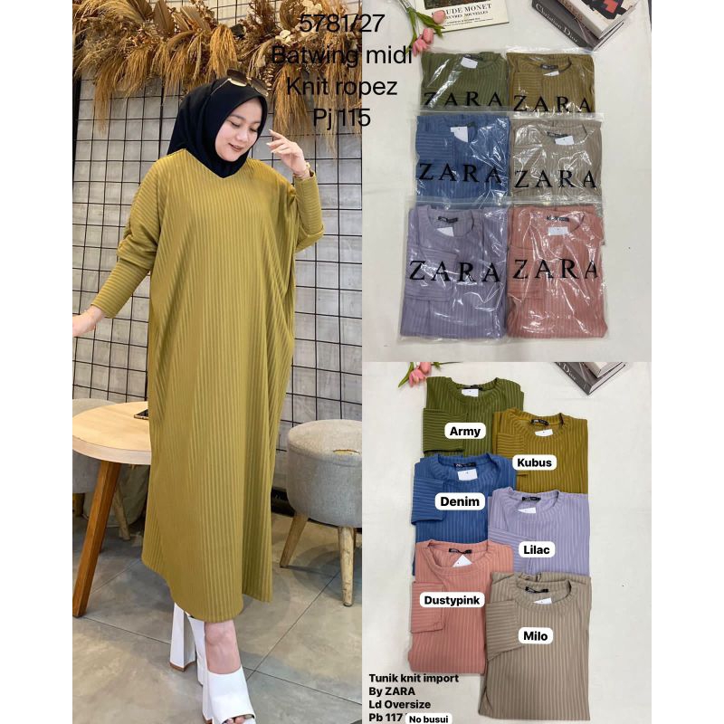 Tunik Knit Zara 1320