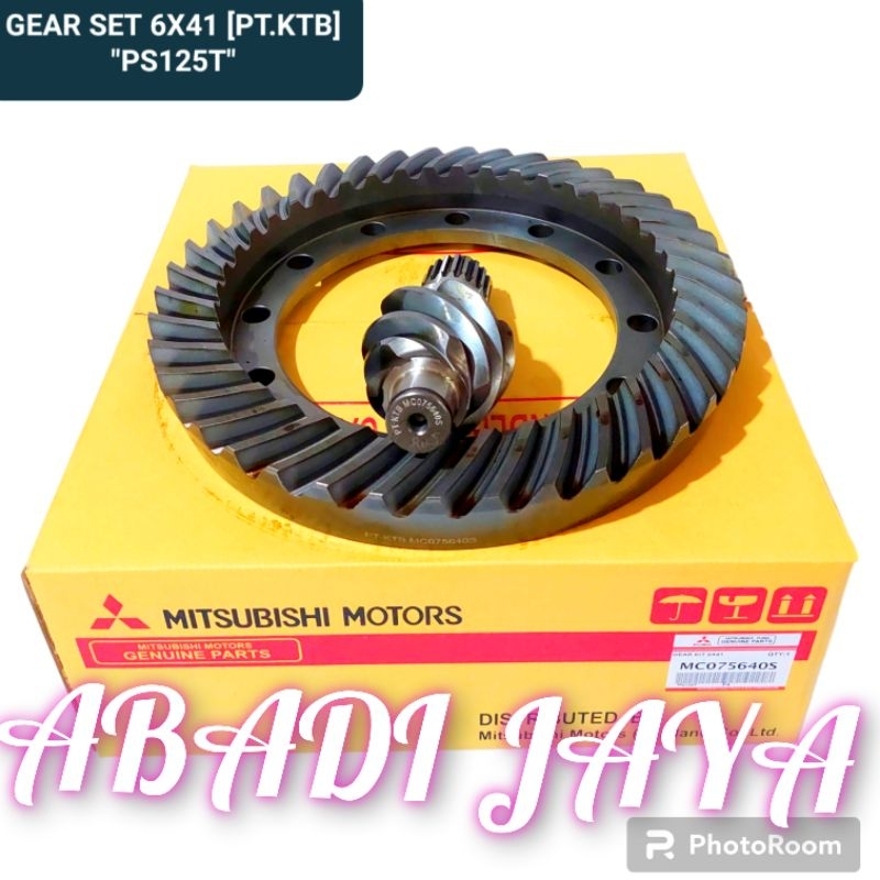 GEAR SET GIGI PINION GARDAN CANTER 125PS PS 125 CANTER TURBO 6X41 ORIGINAL