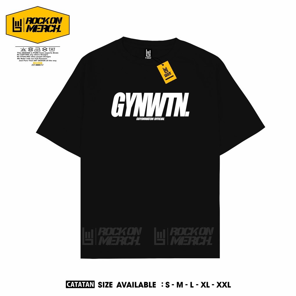 ROCK ON Kaos Dewasa Baju Musik Band Guyonwaton Official Guyon Waton Kaos Musik DJ Dangdut Terlaris |