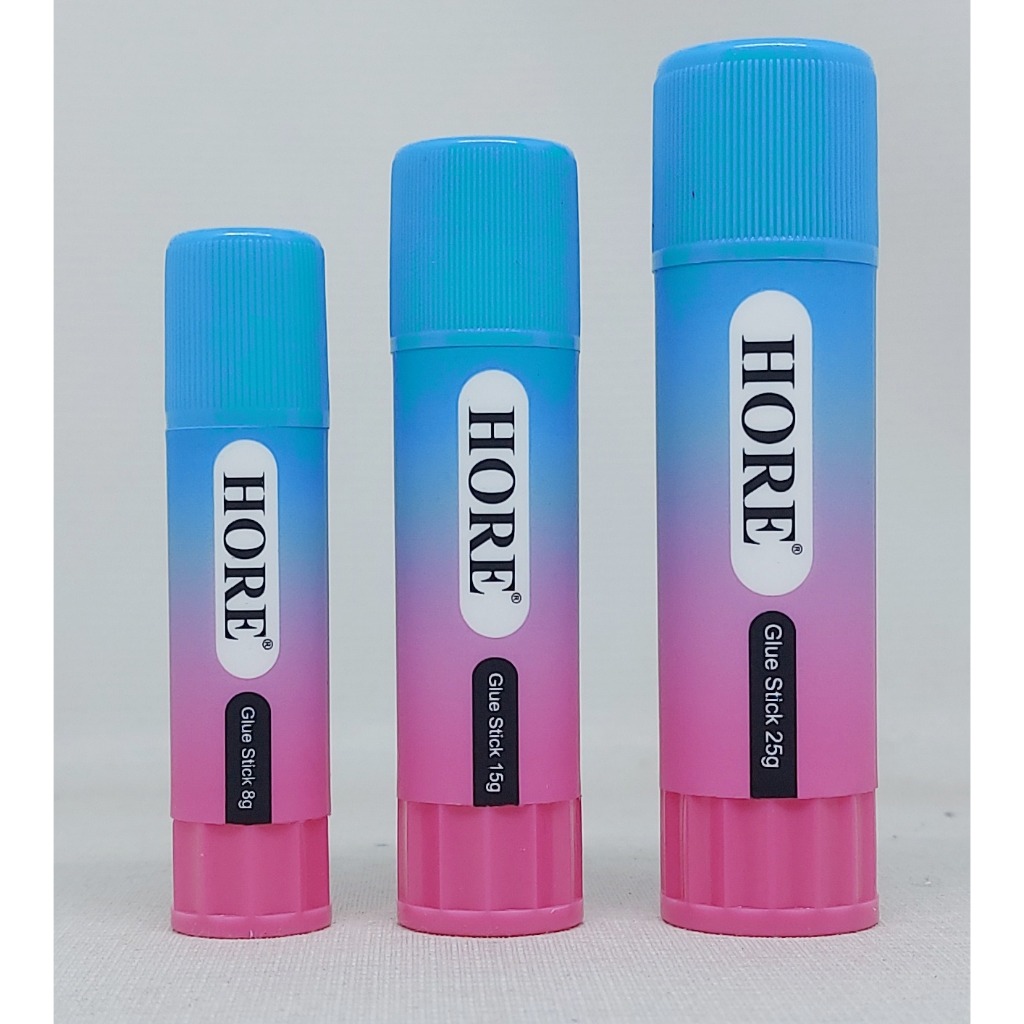 

[WOVI STATIONERY] Lem Glue Stick PVC 8gr, 15gr, 25gr Hore / Lem Kertas Hore 8gr , 15gr , 25gr [PCS]