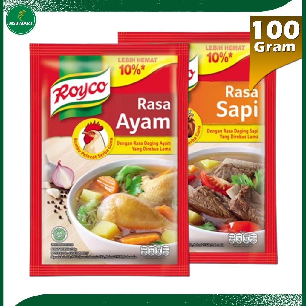 

Royco Bumbu Kaldu Ayam 100 Gram - MS3 Mart