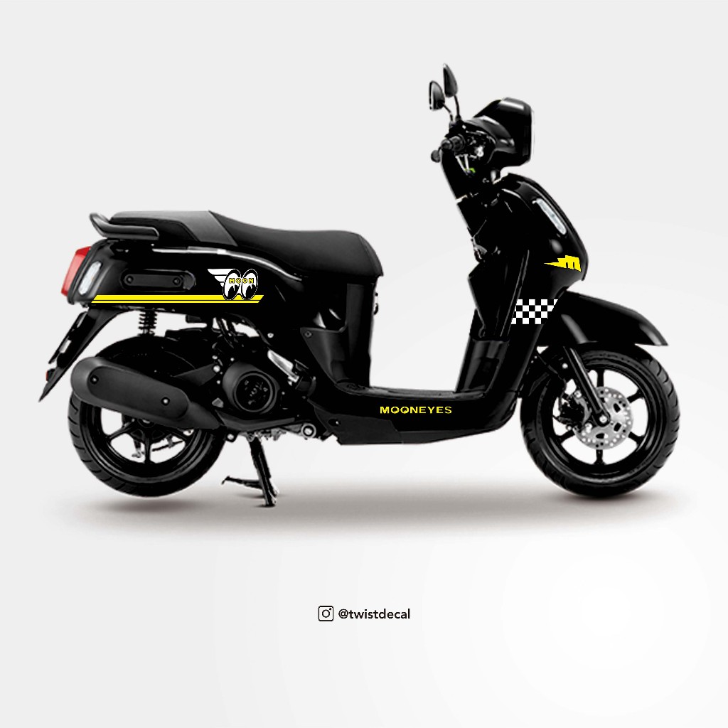 DECAL / STRIPPING FAZZIO MOONEYES CUSTOM