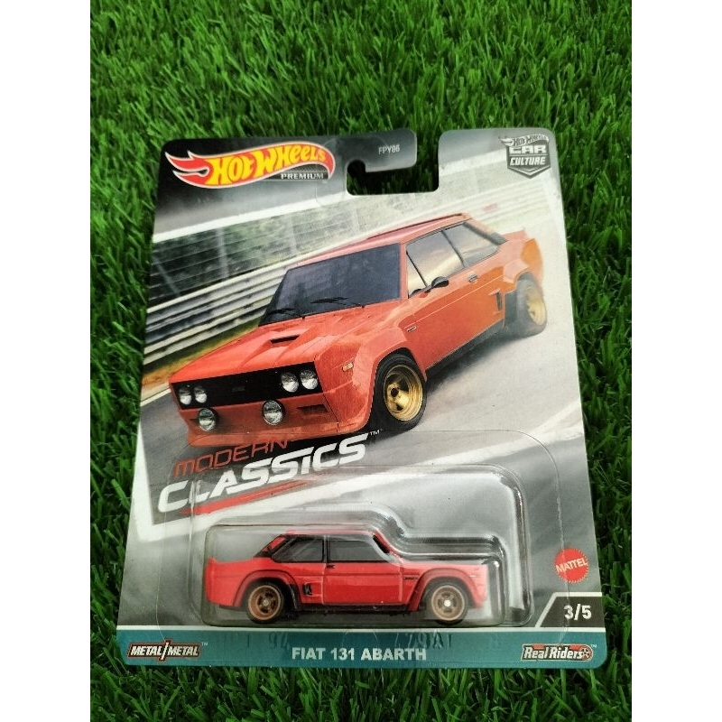 HOT WHEELS PREMIUM MODERN CLASSICS FIAT 131 ABARTH MERAH