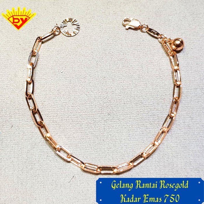 Gelang Rantai Emas 05 Kadar Emas 750