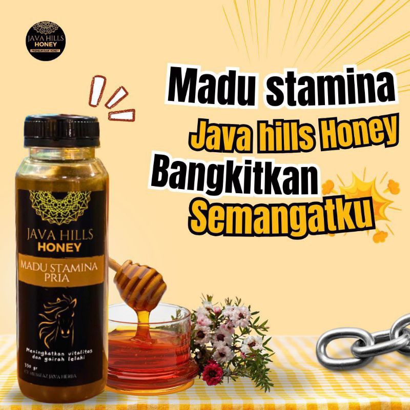 

Madu Stamina Pria by Java Hills Honey Vitamin Kesehatan Pria Best Seller