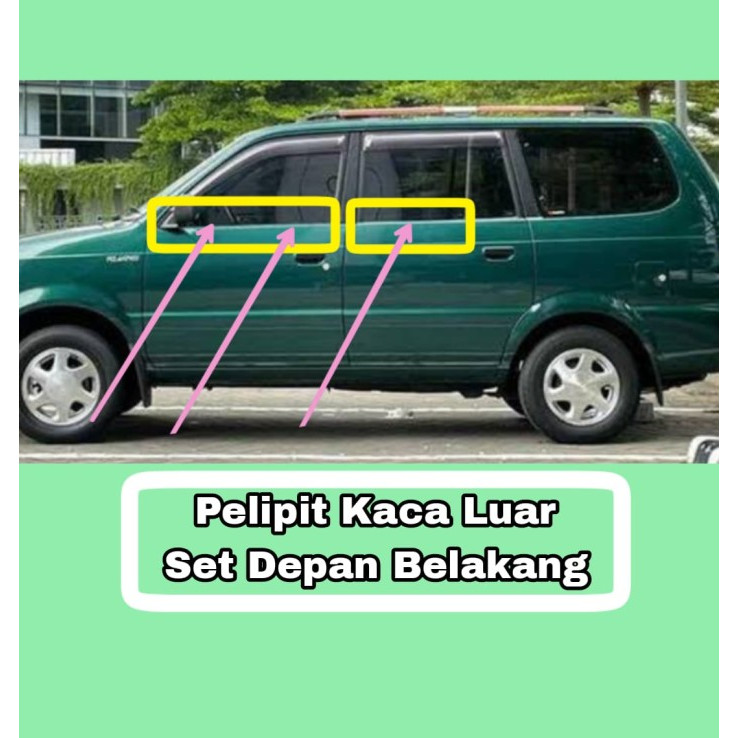 Pelipit Kaca Luar Kijang Kapsul