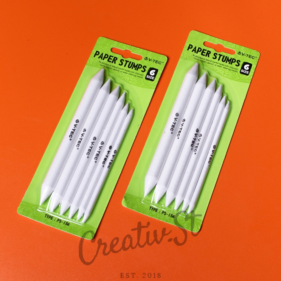 

✭Diskon❇☈ V-tec Paper stump Paper Pencil Dusel Tortillon SET PP-156 B60