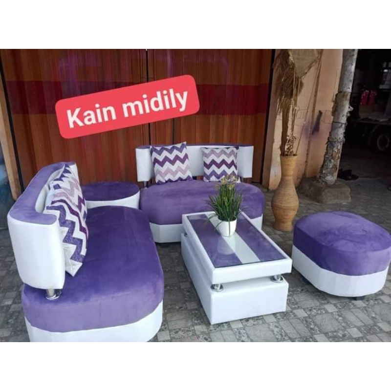 Sofa warna ungu 1