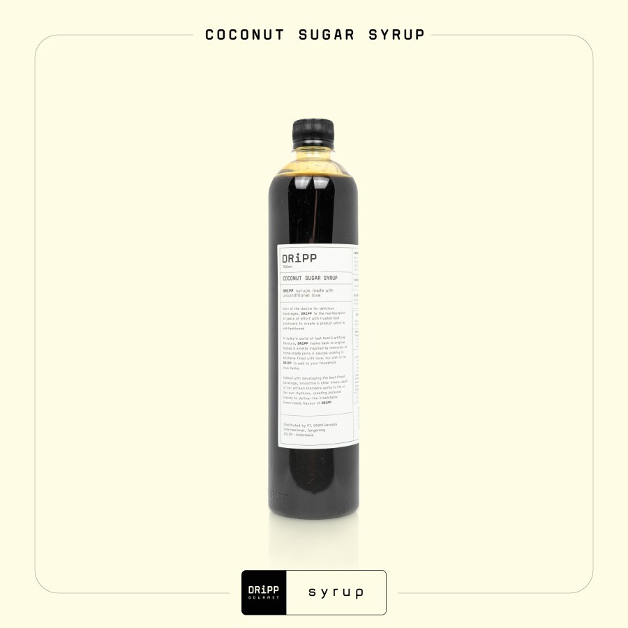 

DRIPP SYRUP COCONUT SUGAR 760 ML