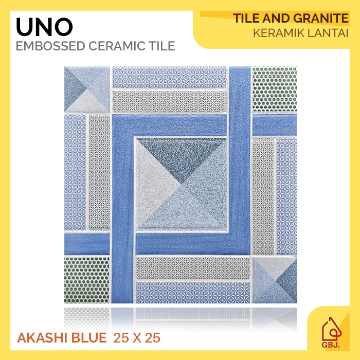 KERAMIK ASIA TILE 25 X 25 ROYAL BLUE / KERAMIK LANTAI KAMAR MANDI