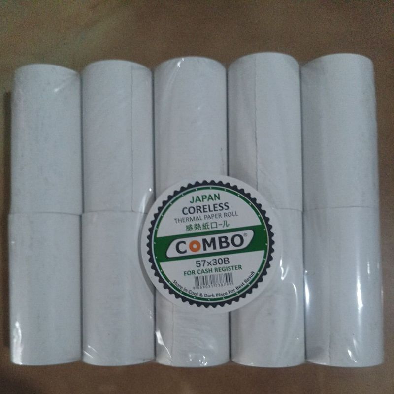 

struk thermal 5730 combo 10rol/pak