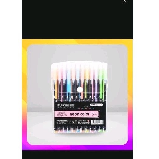 

bulpen gliter warna-warni