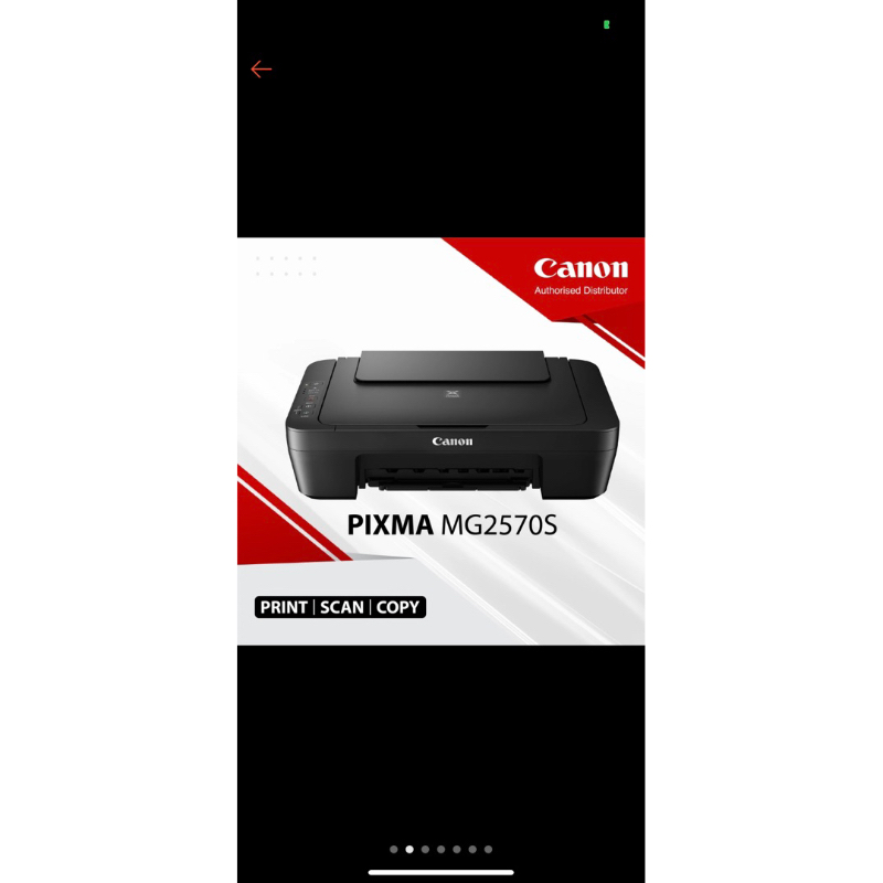Printer + Scanner Canon Pixma