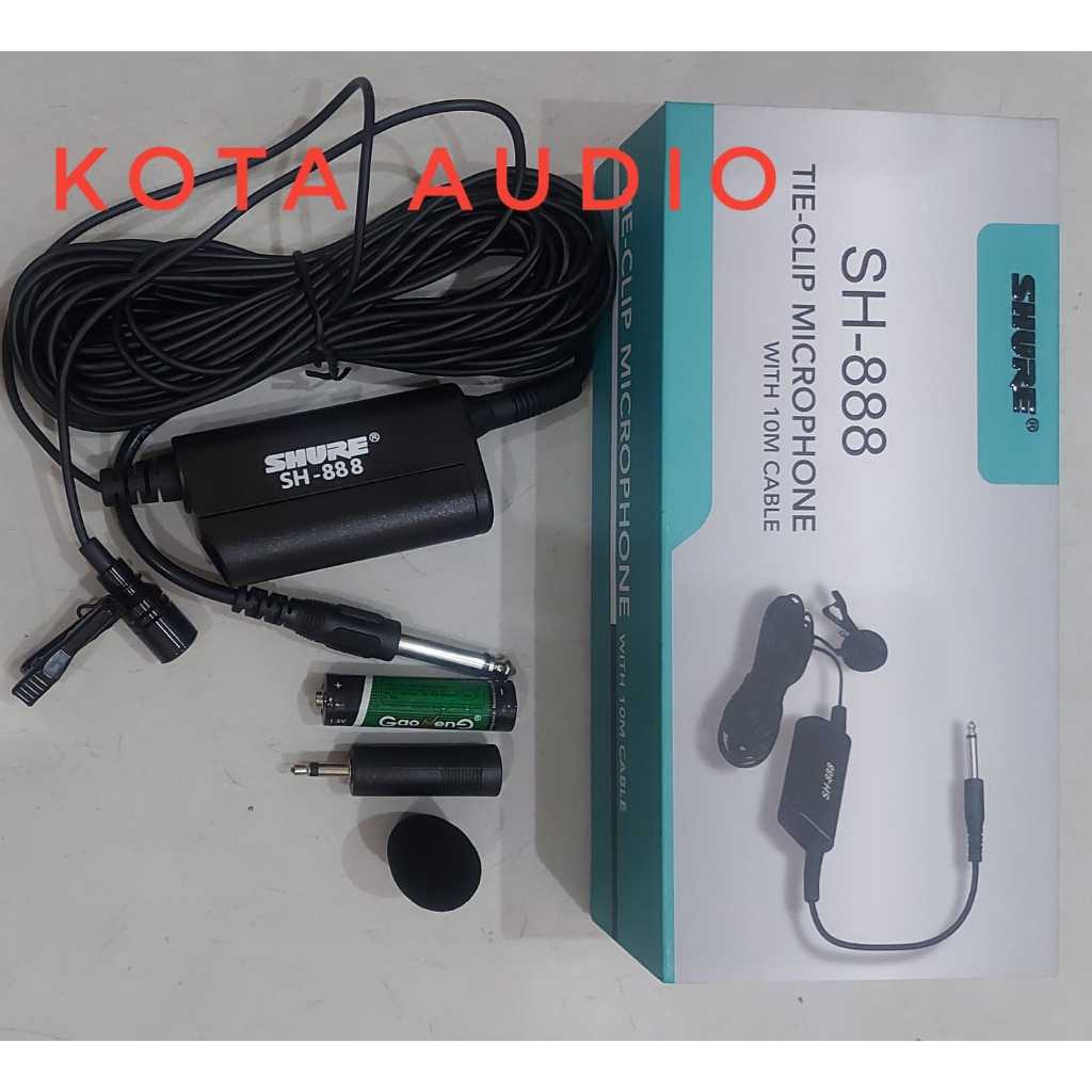 Cocok Untuk Imam Masjid Mic Jepit Kancing  SH 888/ SH888 TERMURAH