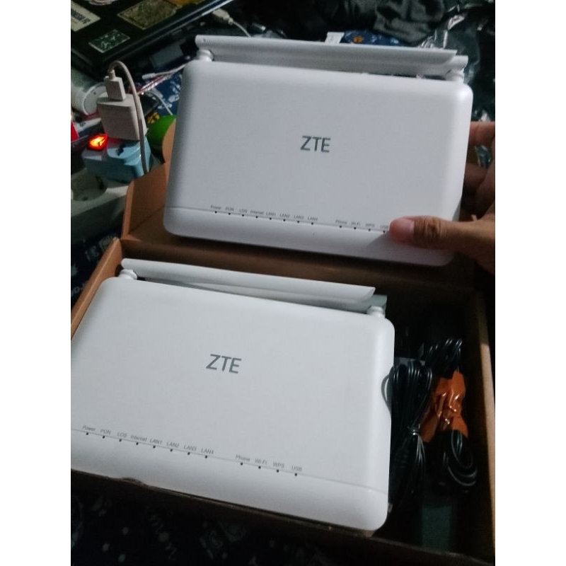 2 unit zte f670l port biru
