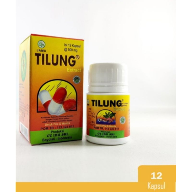 Tilung/Cacing Kapsul/Obat Tifus/ Penurun Panas/Demam