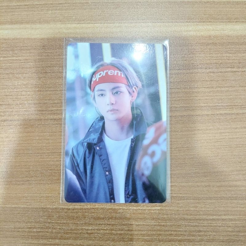 photocard taehyung v memories 2017 tae supreme