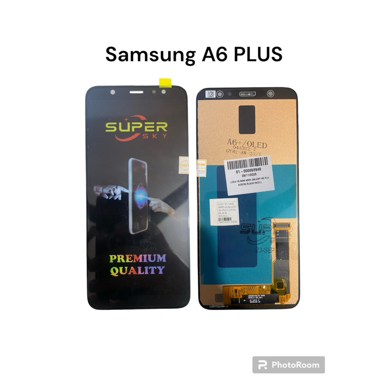 LCD+TS SAMSUNG A6 PLUS + / A605 BLACK