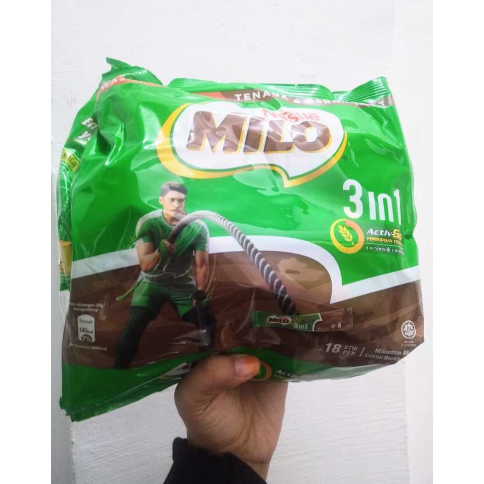 

[KODE 0QDQO] MILO 3IN1 ISI 21 STIK ORIGINAL MLY EXP TERBARU