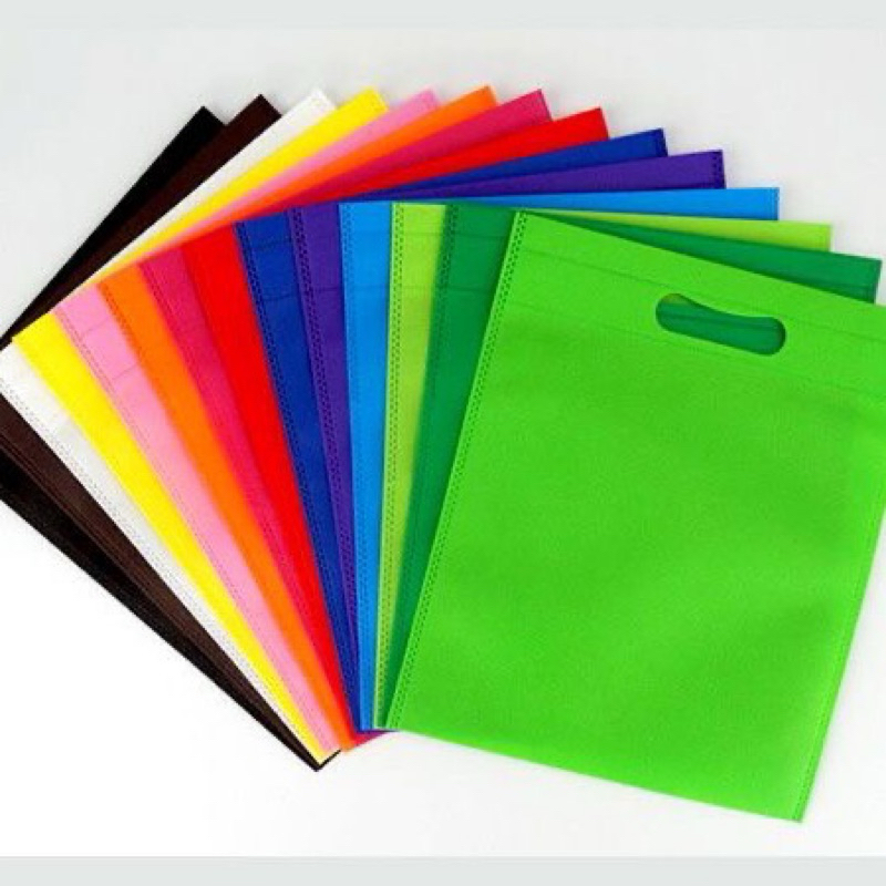 

Tas Spunbound Pres Oval Plong Goodie Bag Sablon Custom Semua Ukuran