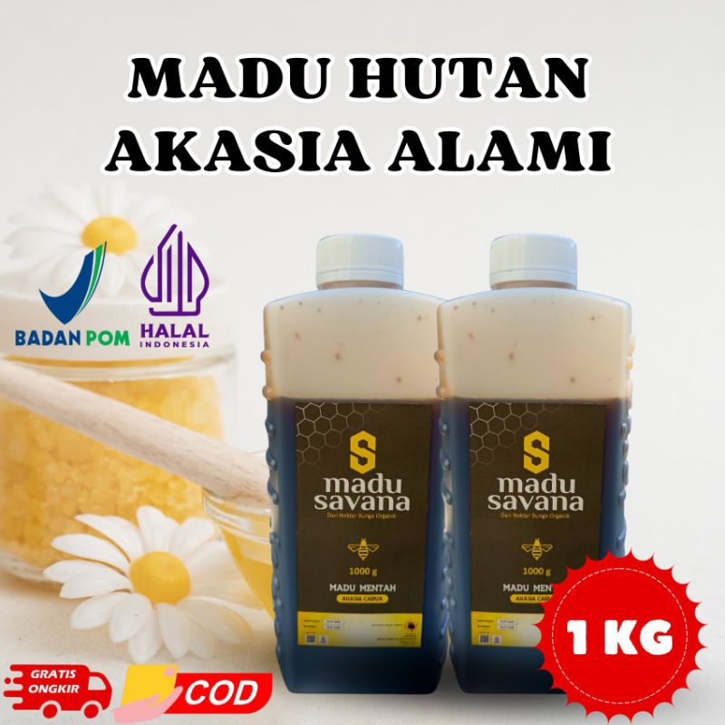 

Madu Akasia 100% Asli Madu Savana Tanpa Campuran