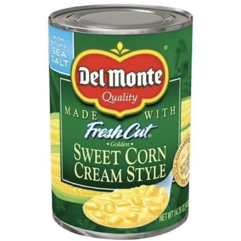 

!!9BV DEL MONTE CREAM STYLE CORN 425gr / jagung cream kaleng 65