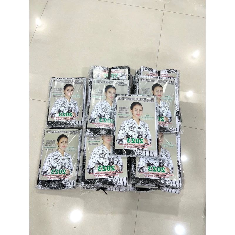 KAIN SERAGAM PGRI bsy motif terbaru