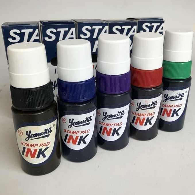 

[♧K83<] YAMURA King Size 50 cc (1 Pc) / Stamp Pad Ink Yamura / Tinta Stamp Pad / Tinta Stempel / Tinta Kardus [192]