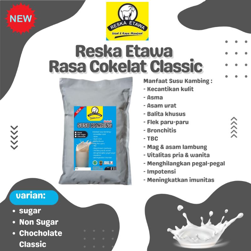 

Reska Etawa New Varian Cokelat Classic 1kg Grade 1